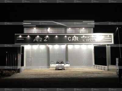 Aluminium and Glass Projects in Indore - Commercial ACP Work