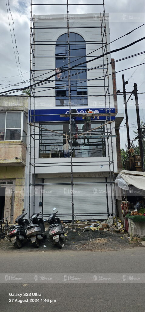 Aluminium and Glass Projects in Indore - Commercial ACP Work