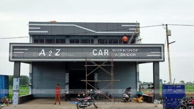 Aluminium and Glass Projects in Indore - Commercial ACP Work