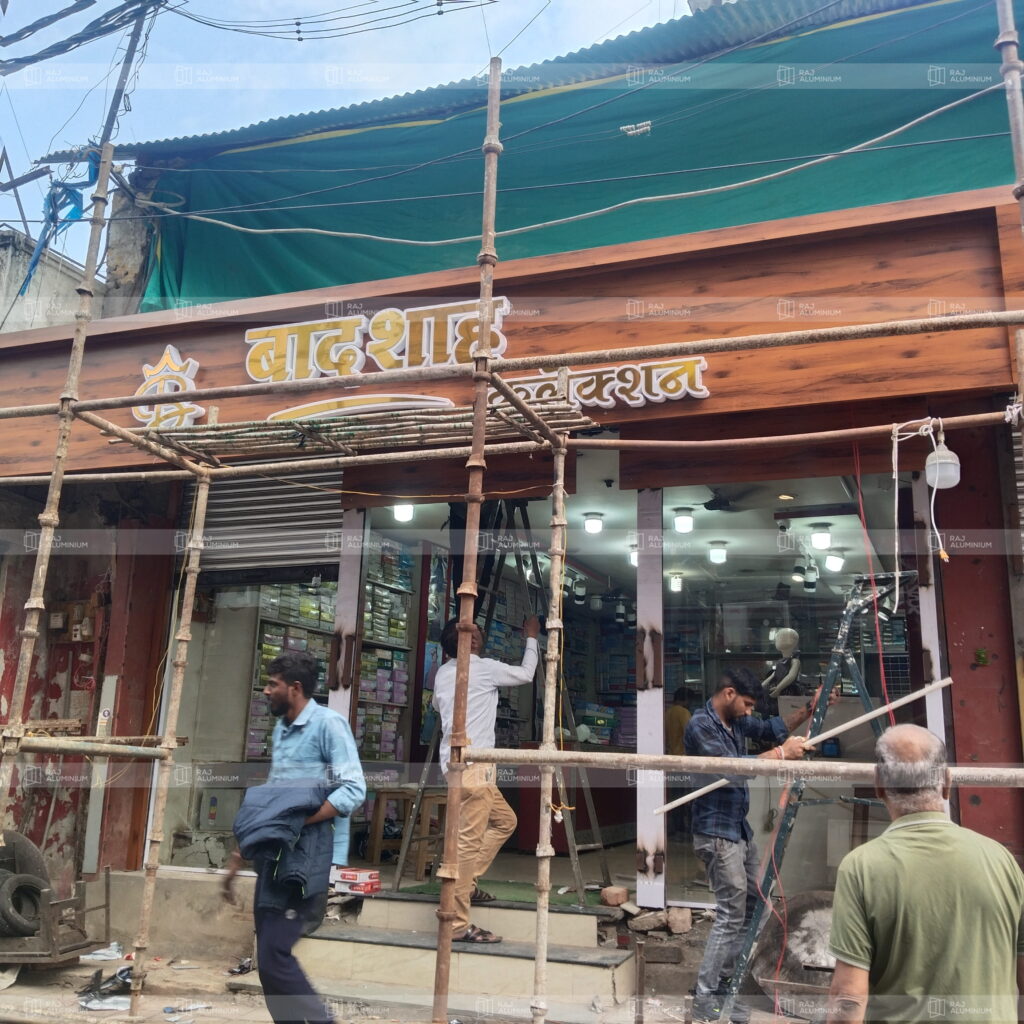 Aluminium and Glass Projects in Indore - Commercial ACP Work