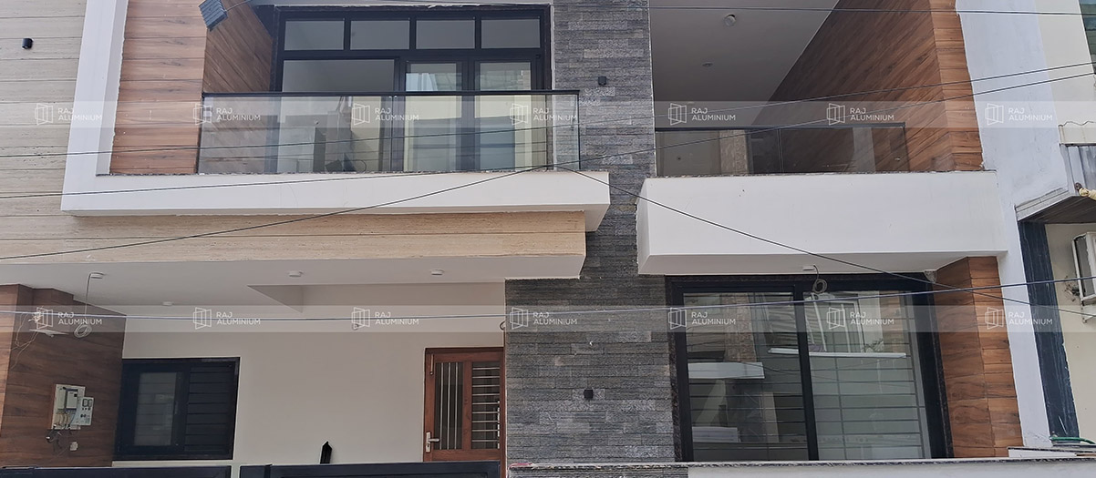 Aluminium Fabrication Work in Indore - Site Project