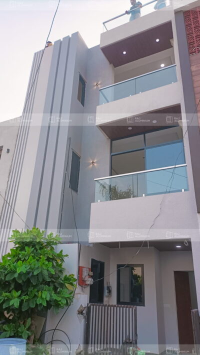 Aluminium and Glass Projects in Indore - Residential Building
