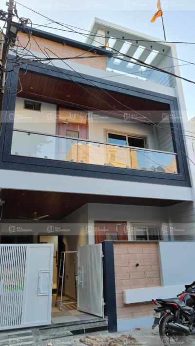 Aluminium and Glass Projects in Indore - Residential Building