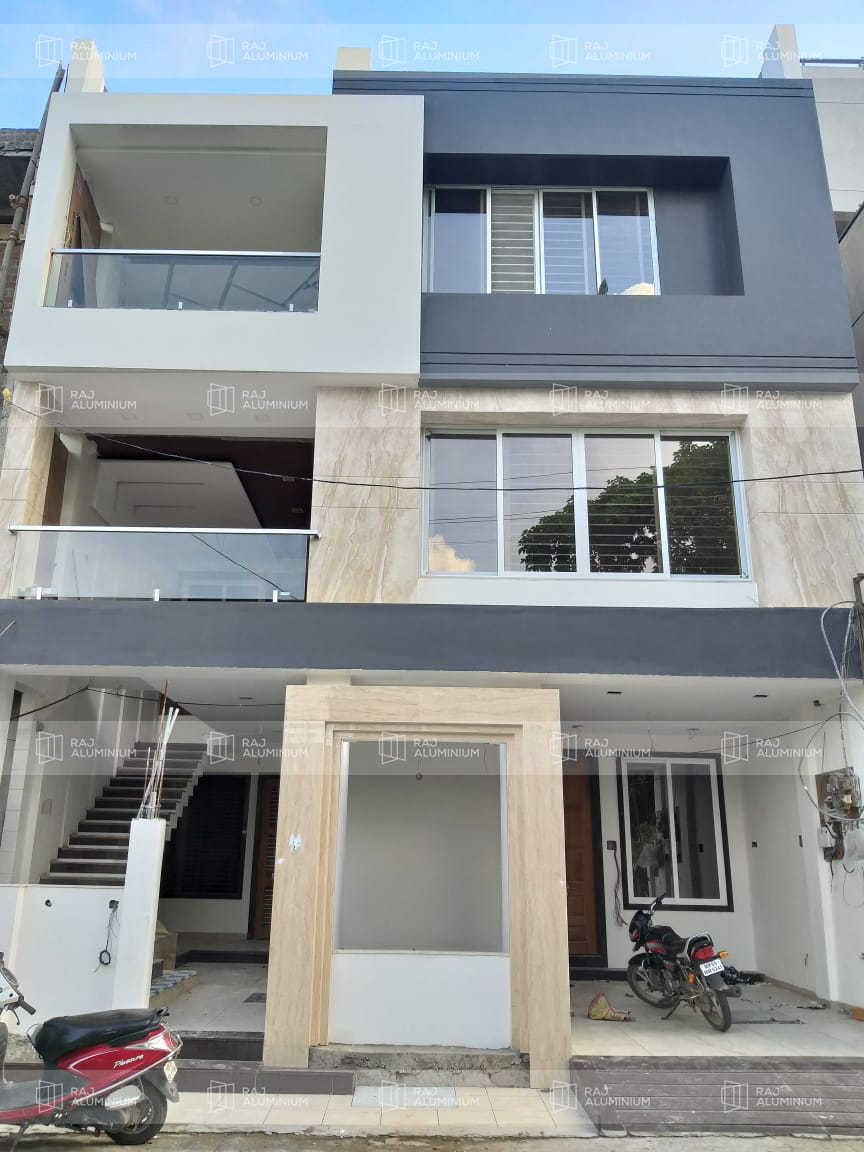 Aluminium and Glass Projects in Indore - Residential Building