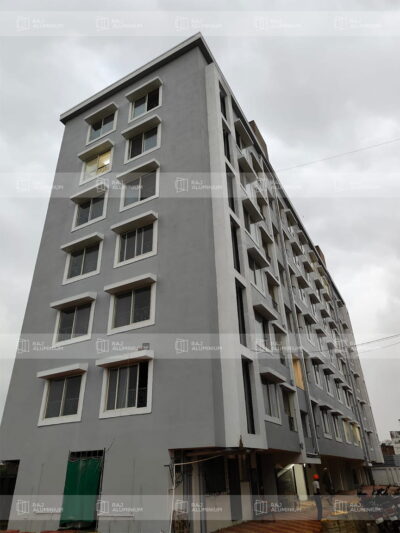 Aluminium and Glass Projects in Indore - Residential Building