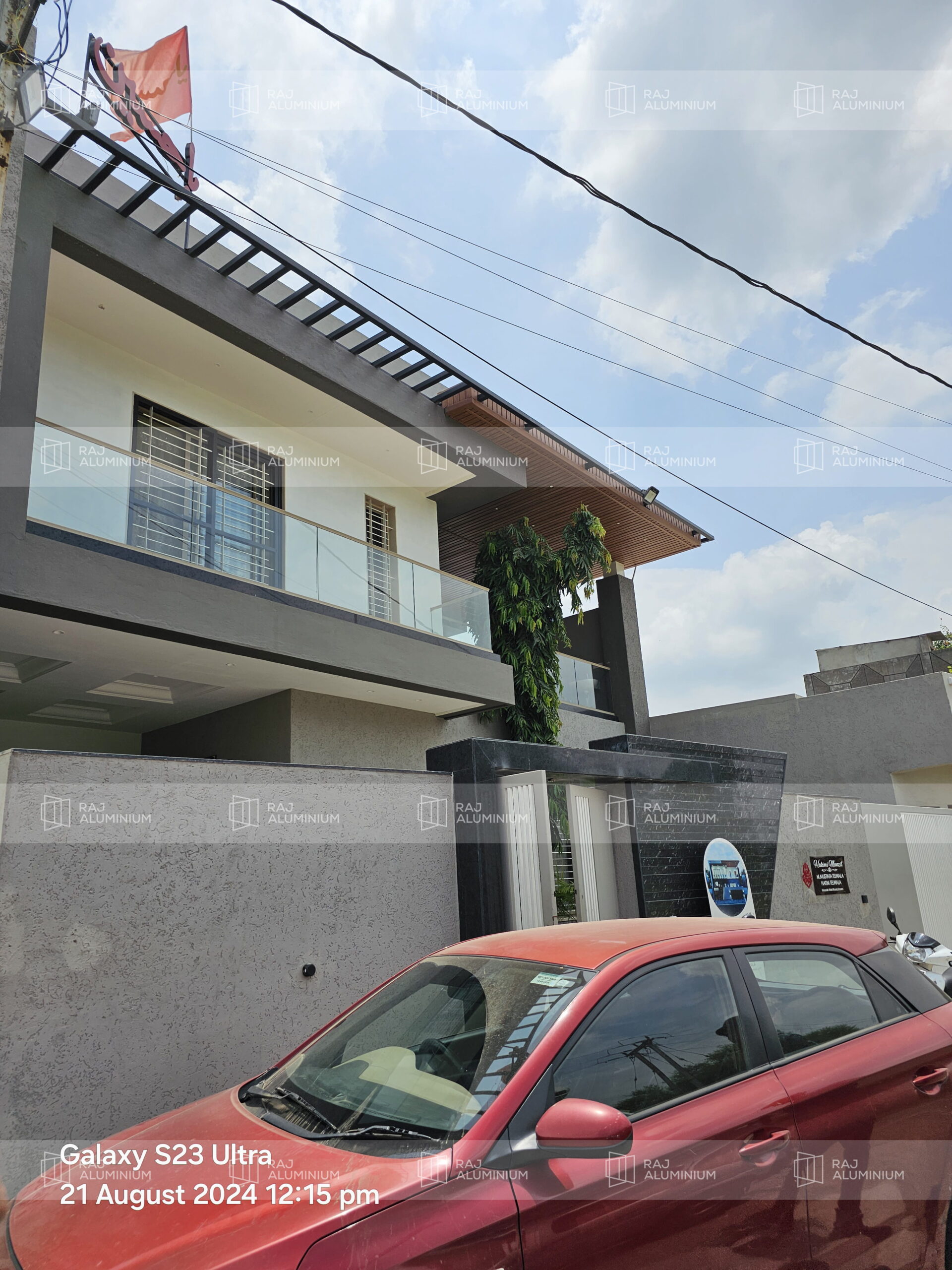 Aluminium and Glass Projects in Indore - Residential Building